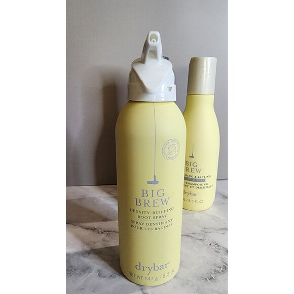 Drybar Big Brew 3-Piece Set –  Shampoo + Conditioner + Root Lifter - New, 8.5oz - Picture 6 of 8